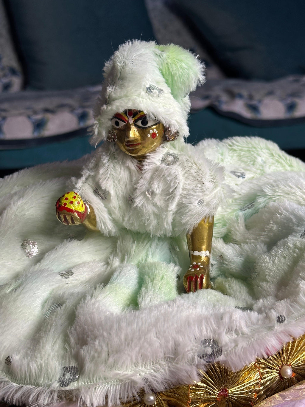 WINTER FUR DRESS (COMBO OF 2 RANDOM COLOUR DRESS)