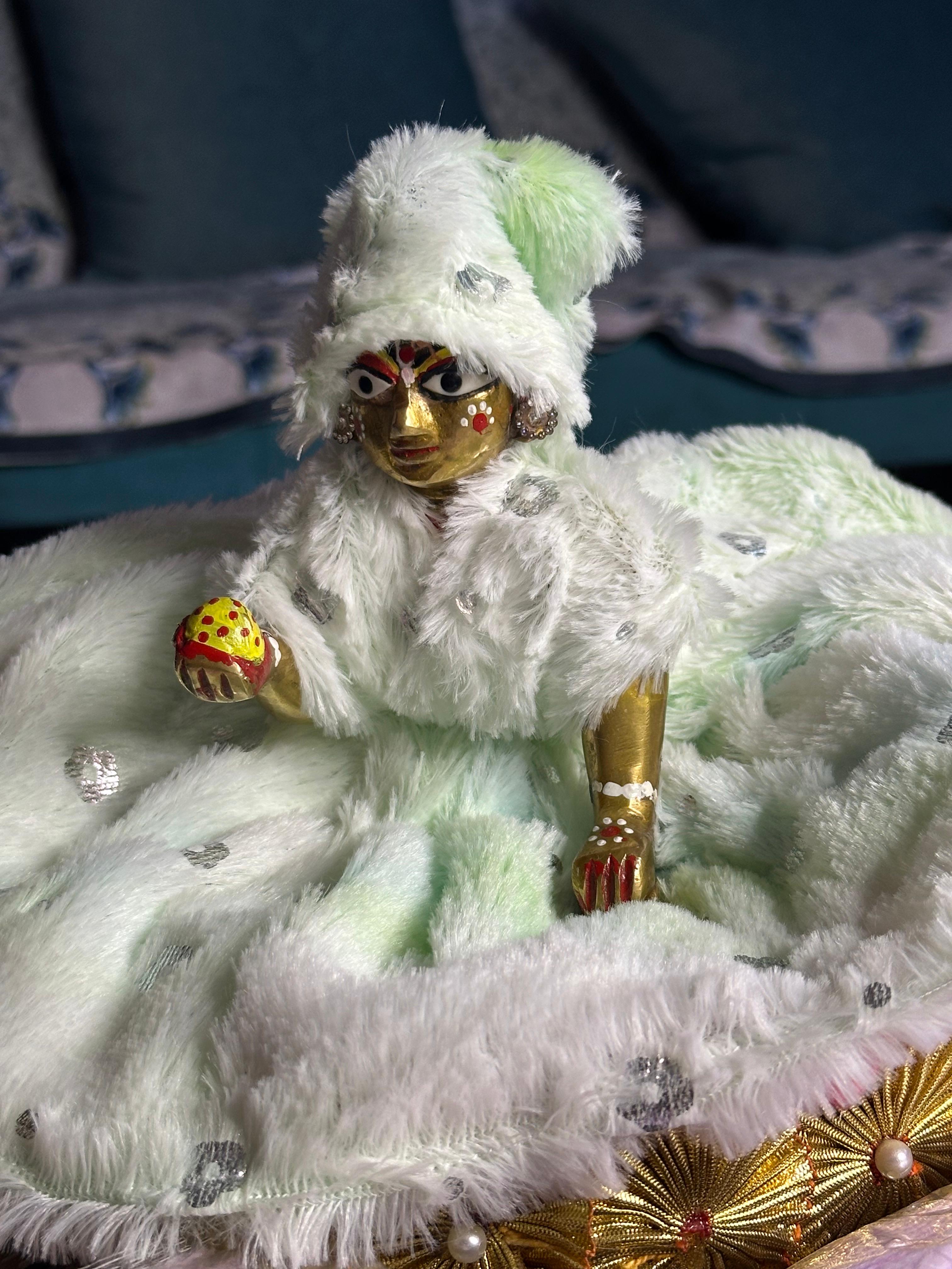 WINTER FUR DRESS (COMBO OF 2 RANDOM COLOUR DRESS)