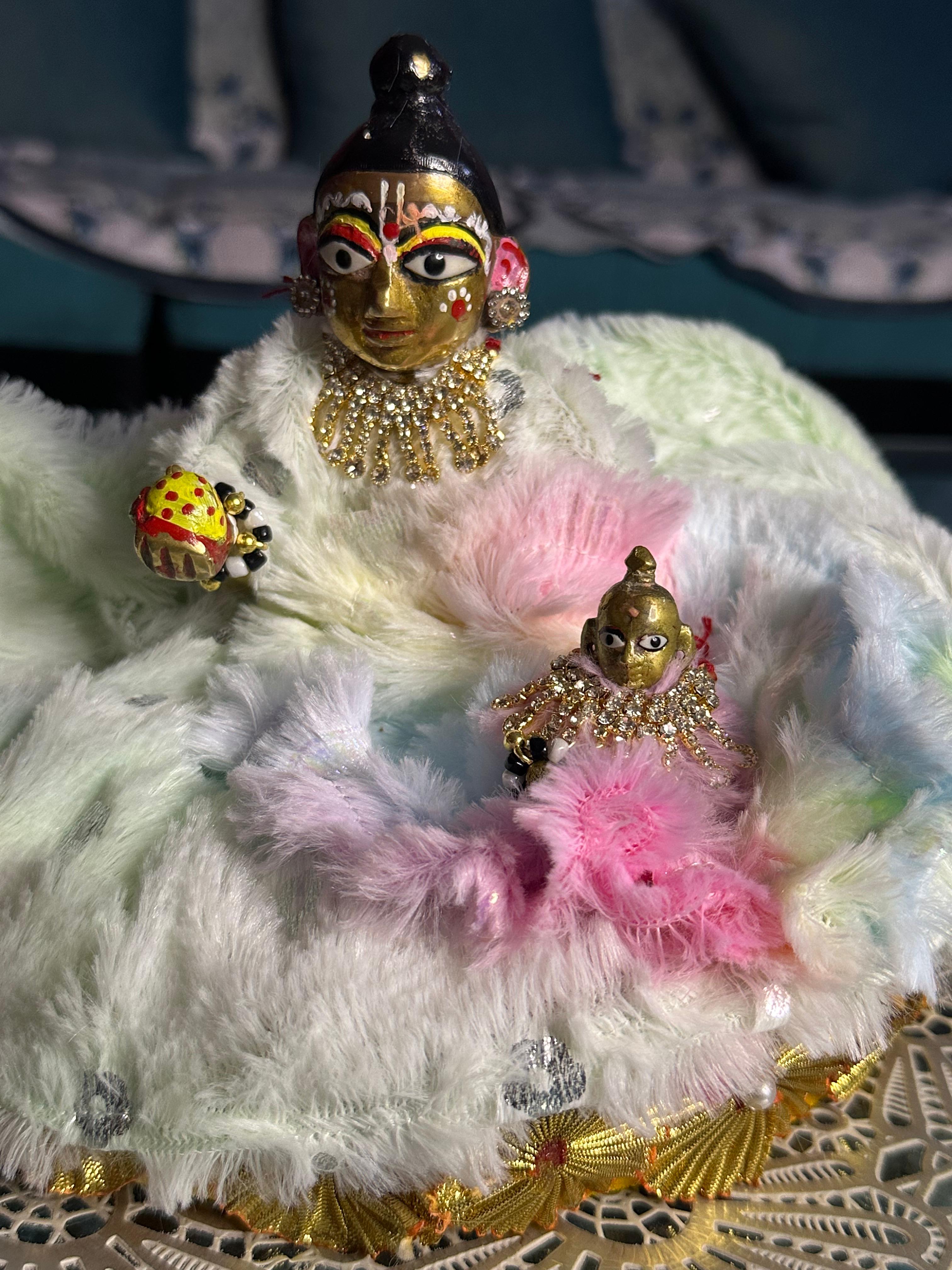 WINTER FUR DRESS (COMBO OF 2 RANDOM COLOUR DRESS)